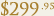 $299.95