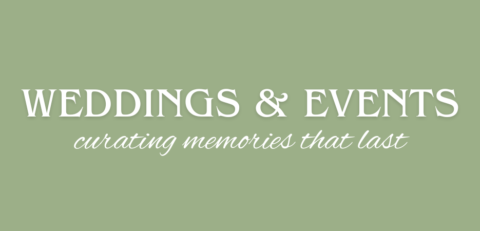 Weddings & Events