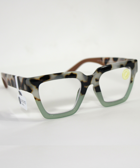 Peepers (Take a Bow - Chai Tortoise/Green)