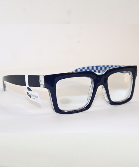 Peepers (Louie - Navy/Check)