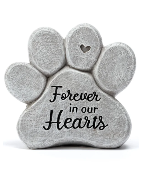 Forever in Our Hearts Paw Print