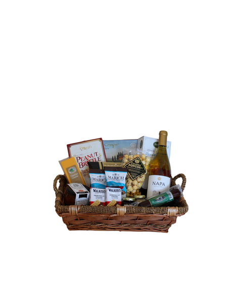 Gourmet Delights & Chardonnay Basket