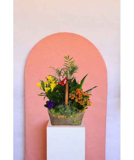 Blooming Garden Basket