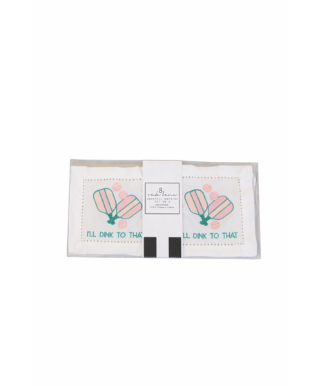 Pickleball Cocktail Napkins
