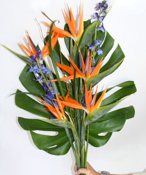 Tropical Wrapped Bouquet Special
