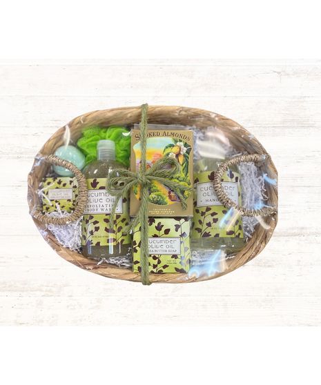 Natural Cucumber and Olive Oil Spa