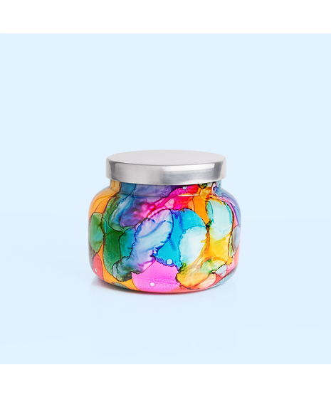 Volcano Rainbow Watercolor Signature Jar, 19 oz