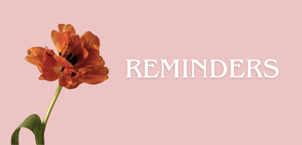 Reminders